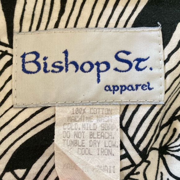 ViNTAGE BISHOP ST Aloha Shirt with PINEAPPLE Motif Size 5XL - Picture 4 of 8